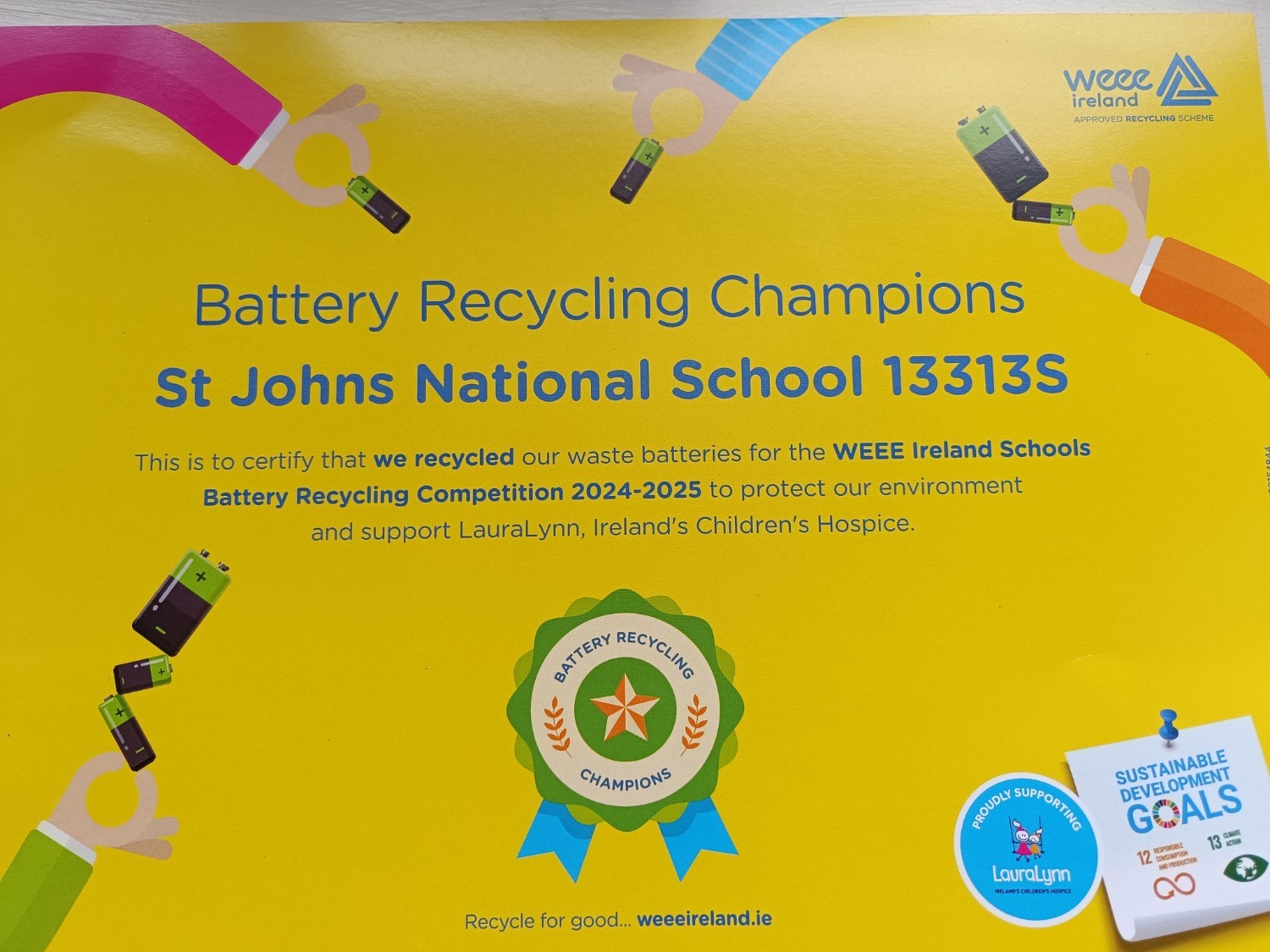 Battery Recycling Champions