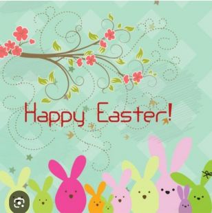 Happy Easter from all in St John's N.S.